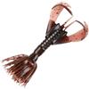 Zpengtai Esche Da Pesca Esca da pesca Super Potente Gonna Finesse 82mm 5g Esche morbide artificiali in plastica siliconica(JXC07-08-D55)