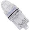 Xiuganpo Luce da Pesca a Goccia Profonda in Plastica Trasparente Luce da Pesca a LED Alimentata a Batteria AA Impermeabile per Subacquea (Green)