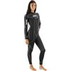 SEAC Sense Long Lady, Muta Umida Monopezzo Senza Cappuccio per Snorkeling e Subacquea, Neoprene 3 mm