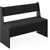 Vicco Gruppo panca ad angolo Roman, Nero, 41.5 x 106.6 cm