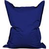 Lumaland - Enorme pouf Luxury, XXL, 380 litri, 140 x 180 cm, per interni ed esterni, Dunkelblau, Indoor & Outdoor XXL - 140 x 180 cm