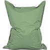 Lumaland - Poltrona a sacco gigante XXL, 140 x 180 cm, cuscino impermeabile per interni ed esterni con oltre 3 milioni di perline EPS adattabili, con rivestimento lavabile, colore verde pastello