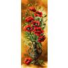 Collection d'Art PA1706 - Stampa autunnale Aida per ricamo a punto croce, in cotone, multicolore, 30 x 80 cm