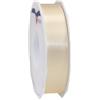 PRÄSENT CE Pattberg Präsent 25 mm 25 m Nastro di Raso a Doppia Faccia, Crema