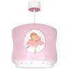 Dalber Lampada a sospensione per cameretta Dalber Princess Dance, Ballerina, colore rosa, modello 60912M, attacco E27.