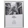 Hampton Frames | Cornice portafoto A5, alluminio, 15x21 cm, vetro Perspex, montaggio parete e da tavolo, clip fissaggio | Esposizione per foto e certificati