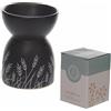 Puckator Ceramic Oil Burner Grass Black Design