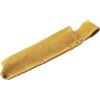 Wodsty Borsa portaoggetti per asta di saldatura per borsa degli attrezzi Porta elettrodi in pelle bovina Vita portatile anti strappo con cinghia regolabile per saldatori 35,5 x 12 cm giallo nero