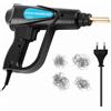 Domary Saldatore di Plastica Riparazione Paraurti Auto Riparazione Crepe Paraurti Auto Saldatrice Plastica 70W 3S Riscaldamento Luce LED con 4 Tipi di Cucitrici per Au (EU PLUG)