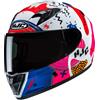 HJC Casco Bambino Y10 MIKA Blu Rosa HJC