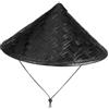 BESTOYARD Cappello Decorativo Cosplay in Bambù Nero, Leggero e Portatile, per Festa e Rappresentazione Scenica, Stile Asiatico Japanese Mask Colore Casuale
