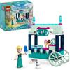 LEGO Disney Princess Le Delizie al Gelato di Elsa di Frozen, Carretto dei Gelati Giocattolo delle Principesse da Costruire, Giochi per Bambine e Bambini da 5 Anni con Mini Bambolina e Snowgie 43234
