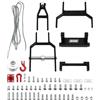 INJORA Kit Gru Carro Attrezzi per Telaio Stock 1/18 TRX4M,4M-89,4M-111