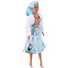 Simba Steffi Love Ice Glam 105733491 - Bambola moderna con giacca di pelliccia e gonna a doppio strato con fiocchi di neve, con accessori