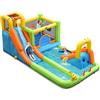RELAX4LIFE Castello Gonfiabile per Bambini 503×290×216cm