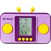 TAQY Console di Gioco Creatività Brick Portatile Retrò 26 Giochi a Blocchi Livello/velocità Regolabile Bottoni in Morbido Silicone Battaglia Corse Regali per Bambini Giocattoli Elettronici (Purple)