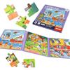ASTARON Puzzle Magnetici per Bambini, 16-20-25 Pezzi Puzzle Magnetici per Apprendimento del Soccorso Antincendio per Viaggio su Strada, Giocattoli Educativi da Viaggio Attività in Aereo per Bambini