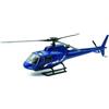 Odeon NEWRAY - Modellino elicottero scoiattolo AS350 B2 polizia 1/43, in metallo
