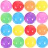 Parliky 50 pezzi Palline Colorate per Piscina e Recinto Giochi Palline in Plastica Leggere per Adatte per Piscine Gonfiabili Tende e Aree Gioco per Riconoscimento Colori e Divertimento