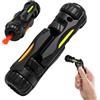 7JI Metallo Fidget Toy，Giocattolo Anti Stress in lega per L'Ansia e TDAH | Giocattolo EDC con 20 Proiettili di plastica,Metallo Fidget Toy con diverse modalità di gioco,Regali di compleanno e Natale