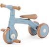 Moovkee. Bicicletta 3 in 1 a partire da 1 anno, triciclo Todi, blu, stimola l'equilibrio e le capacità motorie, per bambini, con pedali, sella regolabile in altezza, ultraleggera