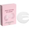 Generico Maschera per gli occhi al collagene peptidico profondo, il design in tre pezzi copre l'intera zona degli occhi, idrata profondamente, rassoda e illumina, cura della pelle degli occhi (1 Set)