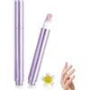 ZMaglorian Lotto 2 Olio Cuticole Unghie - Spingi Cuticole e Nail Care Pen di Alta Qualità, Cura Intensiva per Unghie Secche