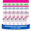 NARTA - Deodorante da donna - protezione 5 anti-traspirante spray efficacia integrale 48 ore - set di 6 x 200 ml