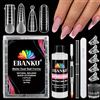 EBANKU 96PCS Unghie Finte Nail System Dual Nail Form