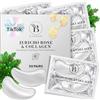 BLOOMORA Patch Occhi Jericho Rose & Collagene (30 paia) - Maschera Contorno Occhi al Collagene - Patch Occhiaie e Borse, Eye Mask