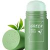 AONAT Green Mask Stick, Maschera al Tè Verde per Pulizia Profonda e Idratazione Nutriente, Equilibrio tra Idratazione e Controllo del Sebo, per Tutti i Tipi di Pelle, 1 Pezzo