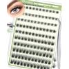 Obeyalash Ciglia Finte Autoadesive Ciglissime Press e Go C Curl Ciglia Finte Ciuffetti Senza Colla Kit DIY con Pinzette per 8-14mm (G-D01)