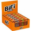 BiFi Original - Stick di salame, carne e salumi essiccati all'aria, con pepe, coriandolo e aglio, confezione in formato tascabile, ottimi da sgranocchiare, confezione da 40 pezzi, 40 x 20 g