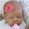 BABESIDE Bambole Reborn Femmine - 17 Pollici Realistiche Bambola Bambina, Realizzate a Mano, in Tessuto Morbido - Reborn Femmina Originale,come un Bambino che Dorme
