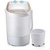 zxb-shop Mini lavatrice Mini lavatrice Lavatrice con funzione di purificazione del Blue Ray Funzione Portatile Vestiti Lavastore con Muntable Spin Secchio Spazio Risparmio Lavatrice Capacità 3,5 kg Lavanderia