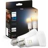 Philips - Hue White Ambiance 2x Lampadine E27 75w-bianca