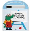 Pulce Imparo a disegnare gli animali. Ediz. a colori. Con pennarello magico