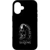 Shadow Ninja Samurai Moon Warrior Fantas Custodia per iPhone 16 Arte Delle Ombre Ninja Moon Warrior