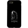 Shadow Ninja Samurai Moon Warrior Fantas Custodia per iPhone SE (2020) / 7/8 Arte Delle Ombre Ninja Moon Warrior