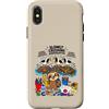 Sloth Seagull Classroom Humor for Teache Custodia per iPhone X/XS Divertente bradipo gabbiano urlo lentamente schiacciando Kinder Learning