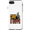 Trekking e Caffè Enthusiast Custodia per iPhone SE (2020) / 7/8 Amante del Trekking Alpino Caffè e Montagna Passione