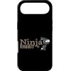 friendly bunny rabbit spoonbill bunny Ea Custodia per iPhone Air Coniglio Ninja