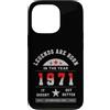 Classe Storica Varsity Anni Settanta Ori Custodia per iPhone 13 Pro Legends Are Born In The Year 1971 Vintage Anno Retrò 71