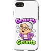 Generic Custodia per iPhone SE (2020) / 7/8 Granny Grunts Divertente Carino