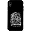 Japanese Storm Raijin Thunder Dragon Myt Custodia per iPhone XS Max Raijin e Dragon Thunder comanda il mito del cielo