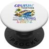 Virgin Islands 2027 Cruise Vacation Memo Crociera insieme Isole Vergini 2027 Nave Dolphin Vacanza PopSockets PopGrip Adesivo