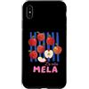 Cute Fun Italian Italy Summer Lover Vibe Custodia per iPhone XS Max La Vita Mela Mela Vita Retro Vintage Mele Frutta Italiana