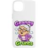Generic Custodia per iPhone 14 Plus Granny Grunts Divertente Carino