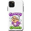 Generic Custodia per iPhone 11 Pro Max Granny Grunts Divertente Carino