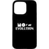 Diskette CD retro old data storage compu Custodia per iPhone 15 Pro Max Chiavetta USB Cloud Evolution Diskette CD